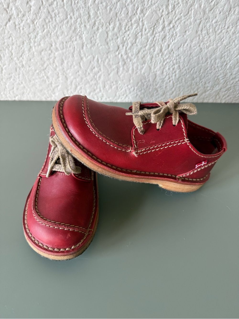 DUCKFEET Duck Feet Women's Shoes Fyn Red Size EU 37 US 7/7.5 Danish Handmade